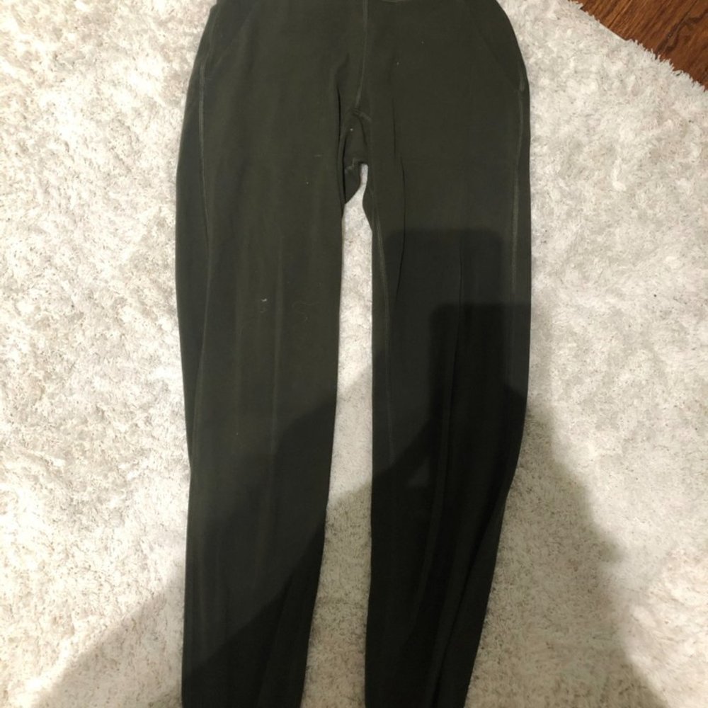 Lululemon align joggers with pockets dark olive